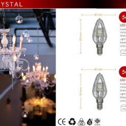 หลอดไฟจำLED5Wขั้วE14TSPราคาส่งราคาถูก