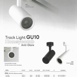 TSP-SL-674 โคมแทรคไลท์ เข้าราง/ติดแป้น GU10 หน้ารังผึ้ง