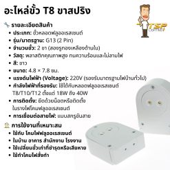 อะไหล่ขั้วขาสปริงT8 -TSP