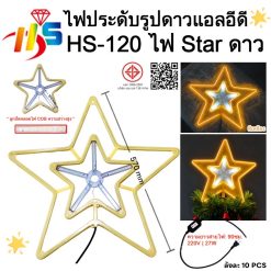 ไฟประดับรูปดาวLED TSP