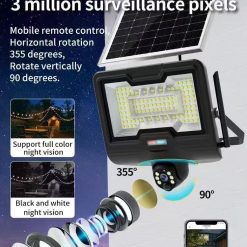 Alternative view of สปอตไลท์กล้องวงจรปิดโซลาร์เซลล์LED TSP