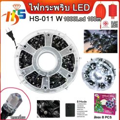 TSP – HS ไฟหยดนํ้า LED 100M กระพริบ